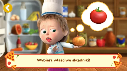 Masza i Niedźwiedź: Pizza screenshot 3