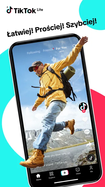 TikTok Lite – szybszy TikTok screenshot 1