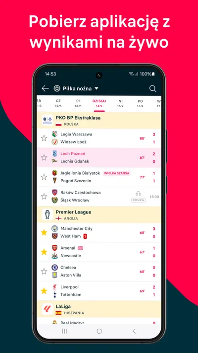 Flashscore: Wyniki na żywo screenshot 1