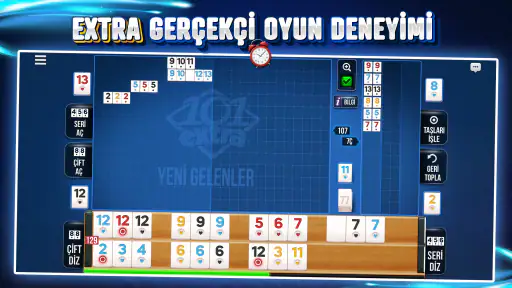 101 Yüzbir Okey Extra - Online screenshot 2