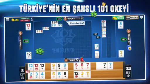 101 Yüzbir Okey Extra - Online screenshot 6