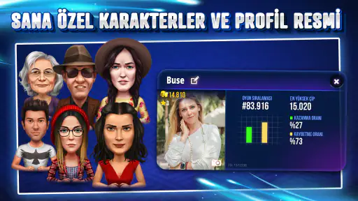 101 Yüzbir Okey Extra - Online screenshot 8