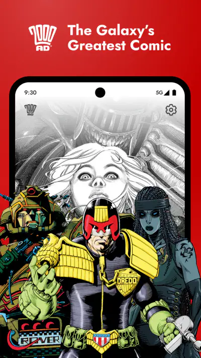 2000 AD Comics and Judge Dredd screenshot 1