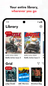 2000 AD Comics and Judge Dredd screenshot