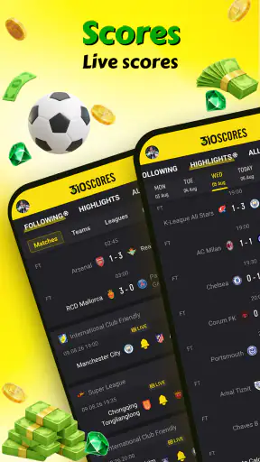 310Scores: Live Scores & News screenshot 1