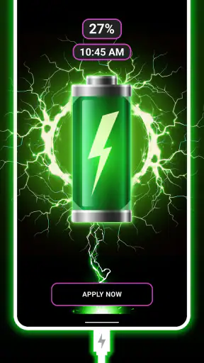 3D Battery Charging Animation screenshot 1