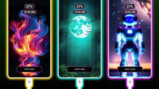 3D Battery Charging Animation screenshot
