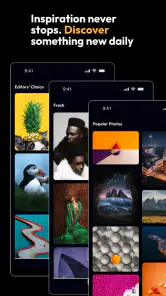 500px-Photo Sharing Community screenshot