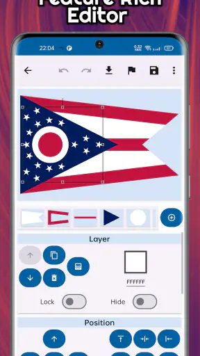 A+ Flag Maker screenshot 1