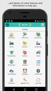 aCar - Car Management, Mileage screenshot