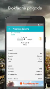 AccuWeather lokalna pogoda screenshot