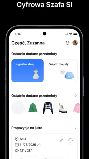 Acloset – Asystent Mody AI screenshot 1