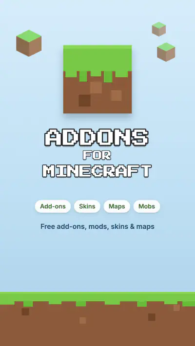 Addons for Minecraft PE screenshot 1