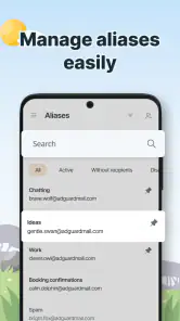 AdGuard Mail & Temp Mail screenshot