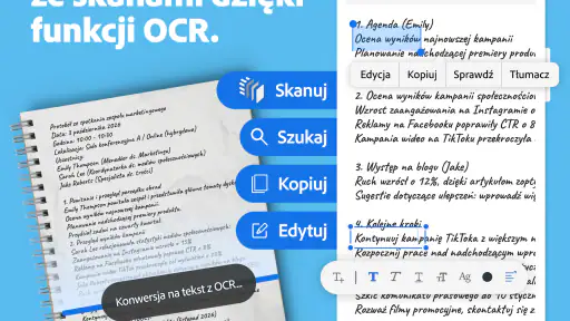 Adobe Scan: skaner PDF, OCR screenshot