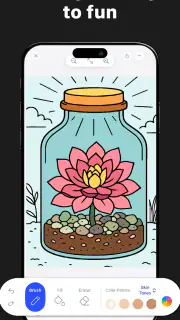 Adult Coloring Book - Bloom screenshot 4