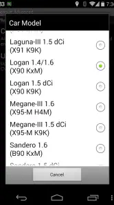 Advanced EX for RENAULT screenshot