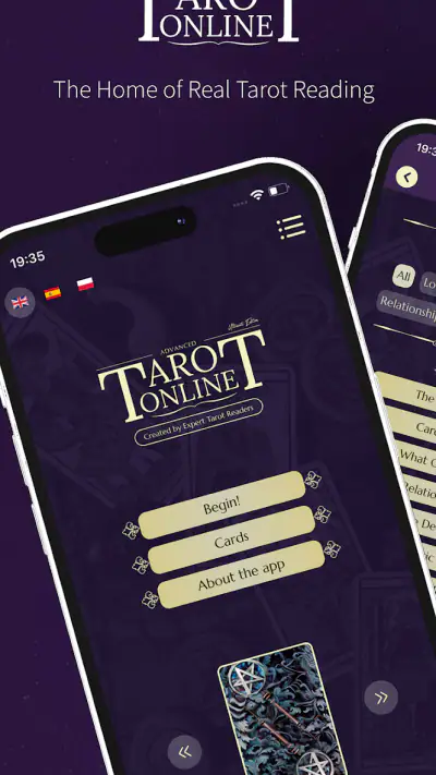 Advanced Tarot Online screenshot 1