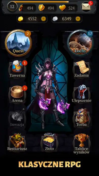Age of Revenge: RPG i Klany screenshot 1