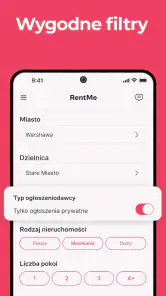 Agregator nieruchomości RentMe screenshot