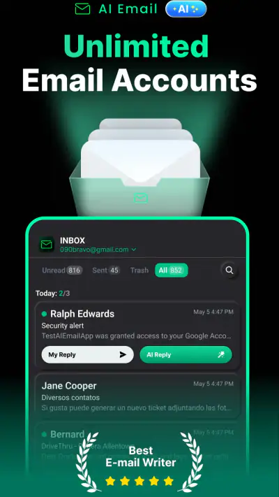 AI Email Assistant screenshot 1