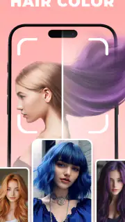 AI Hair Color Style Art Change screenshot 1
