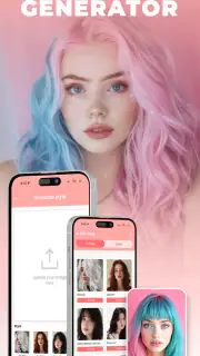 AI Hair Color Style Art Change screenshot 3