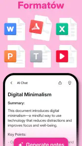 AI Notatki Mowa-Tekst screenshot