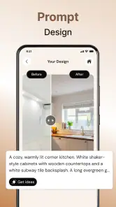 AI Projektowanie wnętrz screenshot