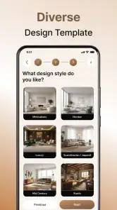 AI Projektowanie wnętrz screenshot