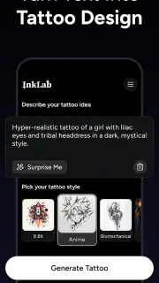 AI Tattoo Generator - InkLab screenshot 3