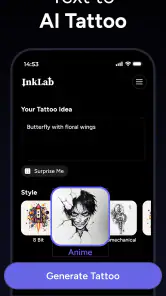 AI Tattoo Generator - InkLab screenshot