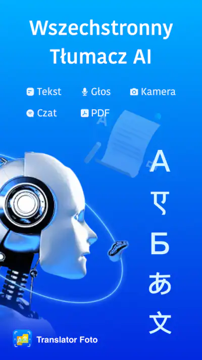 AI Tłumacz: Zdjęcie i Głos screenshot 1