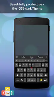 ai.type OS 12 Dark Keyboard screenshot 1