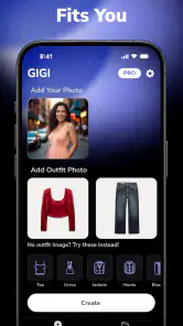 AI Virtual Try On - GIGI screenshot