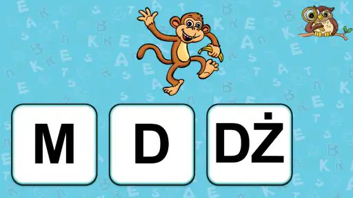 Alfabet dla dzieci, polski screenshot