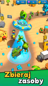 Aliens vs Zombies: Inwazja screenshot