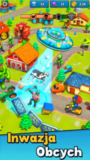 Aliens vs Zombies: Inwazja screenshot 8