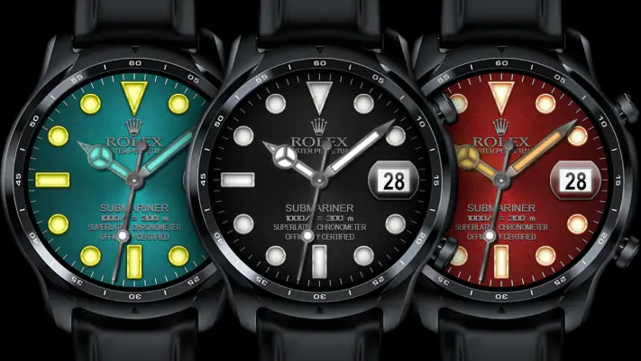Analog Rolex Royal Watch face screenshot 1