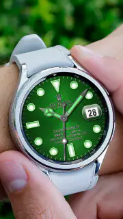 Analog Rolex Royal Watch face screenshot 4