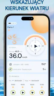 Anemometr - widget wiatru screenshot 1