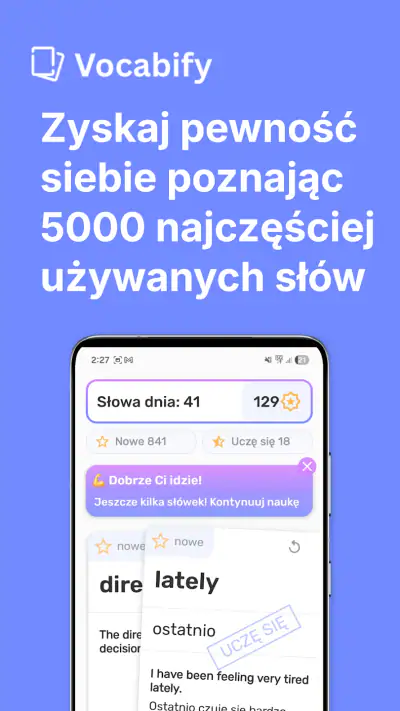 Angielski i Słówka z Vocabify screenshot 1