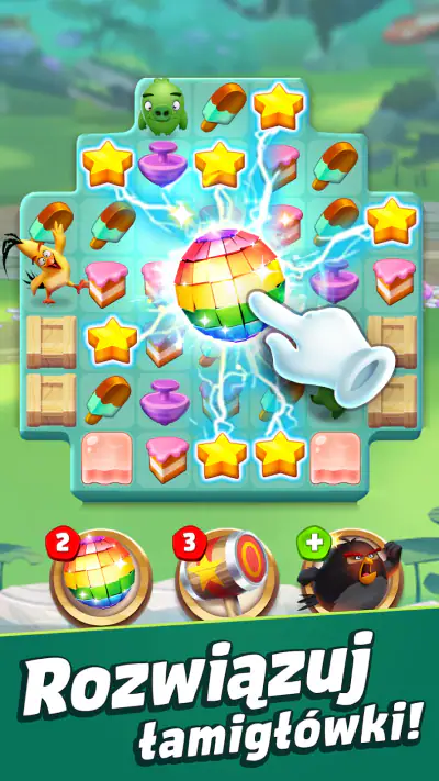 Angry Birds Match 3 screenshot 1