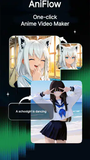 AniFlow - AI Anime Video Maker screenshot 1
