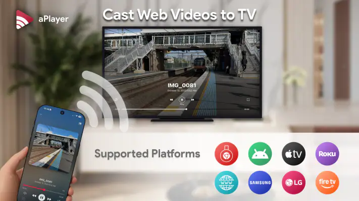 aPlayer - Video Play, Web Cast screenshot 1