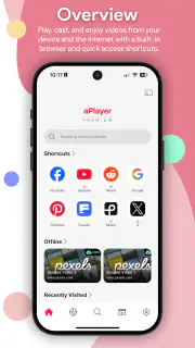 aPlayer - Video Play, Web Cast screenshot 2