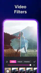 Aplikacja do edycji wideo screenshot