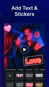 Aplikacja do edycji wideo screenshot