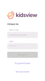 Aplikacja i dziennik Kidsview screenshot 1