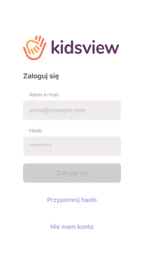Aplikacja i dziennik Kidsview screenshot 1